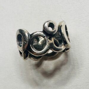 925 Chamilia Circles Spacer Charm Bead Sterling Silver